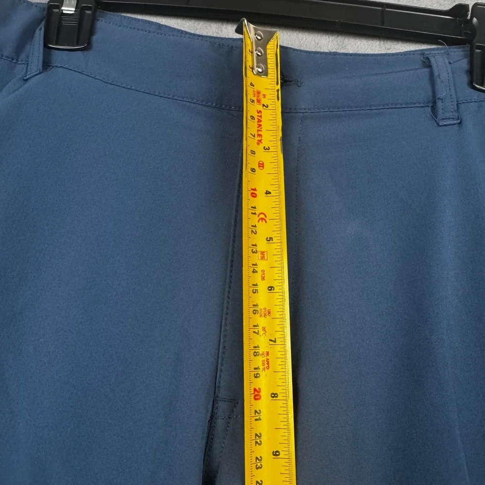 The North Face Mens FlashDry Hiking‎ Shorts Blue Size 36 Cargo Pocket Outdoor